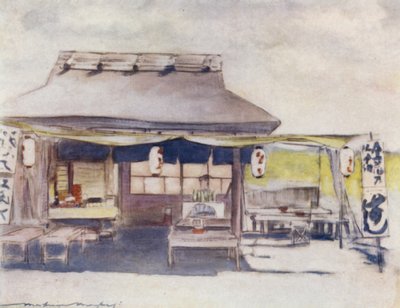 Tyhjä teehuone tekijältä Mortimer Ludington Menpes